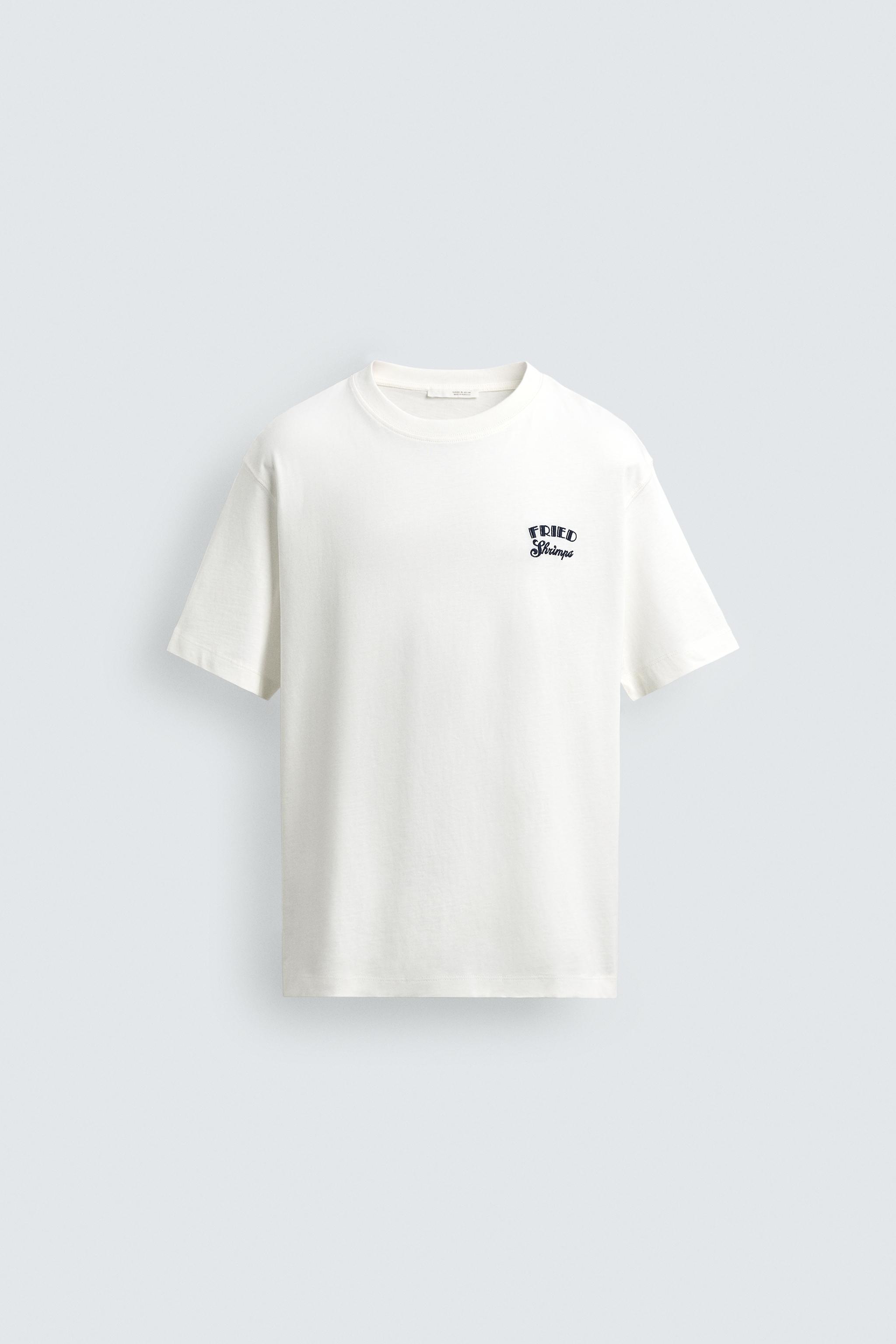 T-SHIRT REGULAR FIT BRODÉ BIMATIÈRE